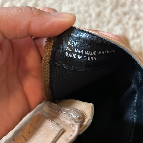 Khaki Ankle Boots - Picture 3 of 4